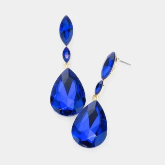 Crown Jewel Style #Double Diamond Pear Drop Royal #0 thumbnail