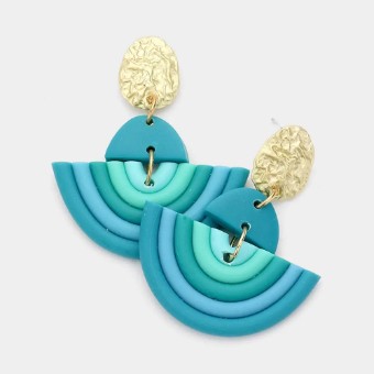 Crown Jewel Style #Gold & Teal Rainbow #0 thumbnail