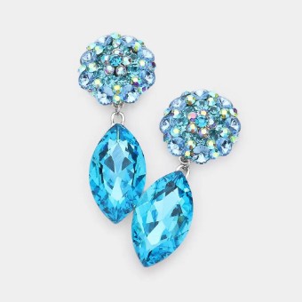 Crown Jewel Style #Marquise Dangle (Aqua) #0 thumbnail