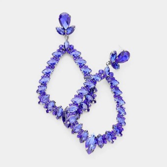 Crown Jewel Style #Marquise Hoop Royal #0 thumbnail