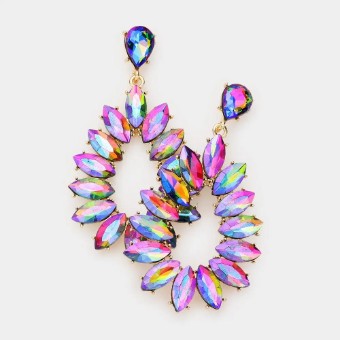 Crown Jewel Style #Marquise Open Dangle (Vitrail) #0 thumbnail