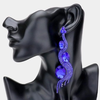 Crown Jewel Style #Oversized Swirl Royal #0 thumbnail