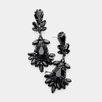 Crown Jewel Style #Small Larkspur Drop Jet #0 thumbnail