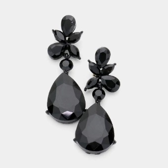 Crown Jewel Style #Small Petal Drop Jet #0 thumbnail