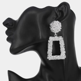 Crown Jewel Style #Trapezoid Knocker  Silver #0 thumbnail